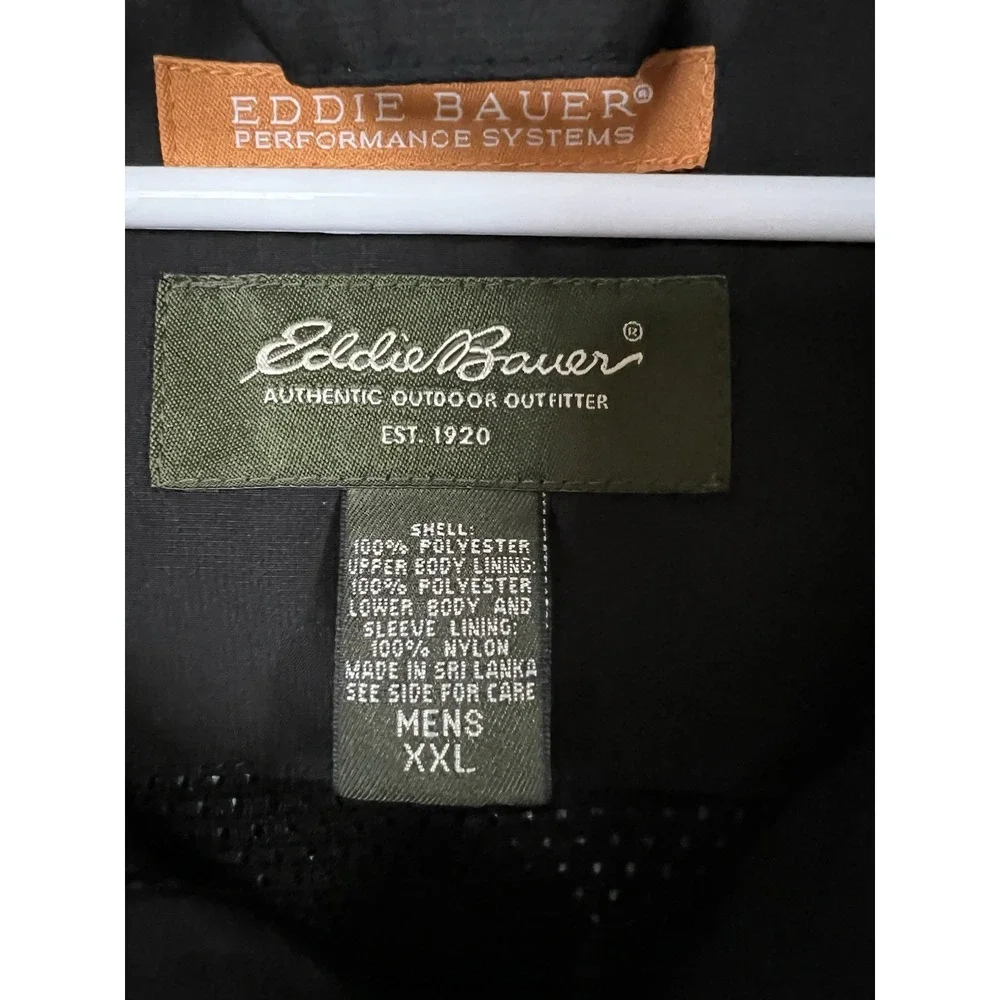 Eddie Bauer Waterproof‎ Hooded Lined Rain Jacket